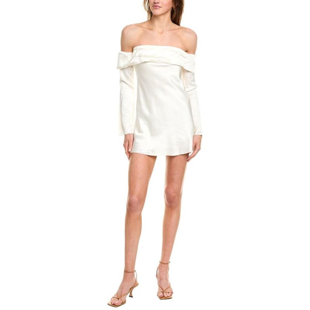 Lyra & Co Womens  Mini Dress, White